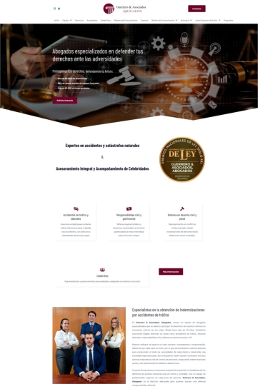 Captura completa del proyecto web 3